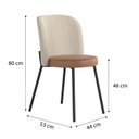 Ver imagem 4 de Kit 2 Cadeiras Love CabeCasa MadeiraOriginals