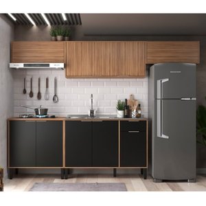 Cozinha Modulada 5 Peças 10 Portas e 1 Gaveta Thalita