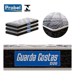 Treliche Jaspe Cama Auxiliar com 3 Colchões D20 Espuma Cor:branco - 2
