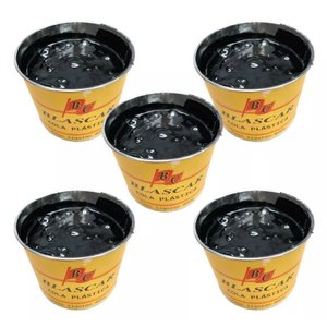 Massa Plastica Preta 800 Gr