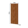 Painel Ripado em Placa 265x99,6cm (2,64m²) MDP - 5
