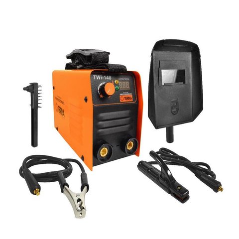 Máquina de Solda Inversora Bivolt 140A com Display Digital - Terra TWI - 140