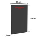 Ver imagem 3 de Painel para TV até 32 Polegadas 90cmx136cm Escritório Preto