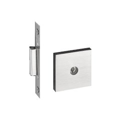 Fechadura 1500 Cra Quadrada Cromo Acetinada Super Trava - Tetra Chave Pado - 2