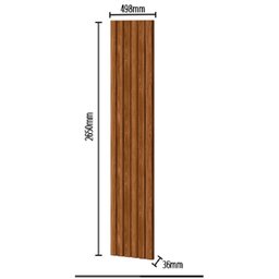 Painel Ripado em Placa 265x49,8cm (1,32m²) MDP - 5