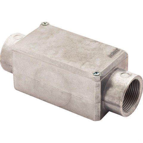 Condulete Fixo 1.1/4" Tipo "c" - com Tampa / Rosca Bsp / sem Pintura Tramontina