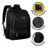 Mochila Reforçada Multifuncional Grande Executiva Notebook:preto - 4
