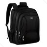 Mochila Reforçada Multifuncional Grande Executiva Notebook:preto - 1