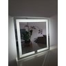 Espelho quadrado jateado iluminado com led frio 60x60cm TOUCH - 2