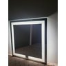 Espelho quadrado jateado iluminado com led frio 60x60cm TOUCH - 9