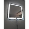 Espelho quadrado jateado iluminado com led frio 60x60cm TOUCH - 3