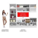 Ver imagem 4 de Cozinha Completa 100% Mdf Madesa Acordes Branco Rustic