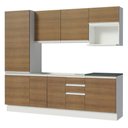 Ver imagem 1 de Cozinha Completa 100% Mdf Madesa Acordes Branco Rustic