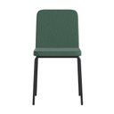 Ver imagem 2 de Conjunto Sala de Jantar Orbit 80x80cm Tampo MDP com 4 Cadeiras Werk Yescasa