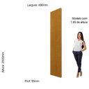 Ver imagem 5 de Painel Ripado Barra WPC MDF 250CMX49,6cm Gelius Naturale