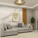 Ver imagem 1 de Painel Ripado em Barra 250x49,6cm (1,24m²) Wpc Gelius Móveis 100% Mdf