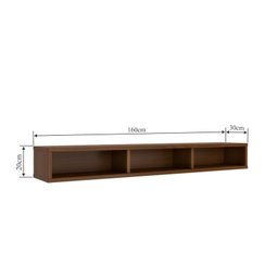 Nicho Triplo 160cm Madeira Maciça Bossa  - 3
