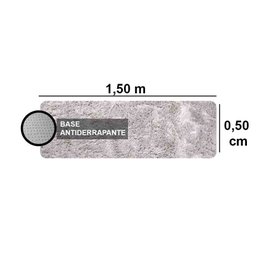 Passadeira 0,50m X 1,50m Alasca Antiderrapante.:Gelo - 3