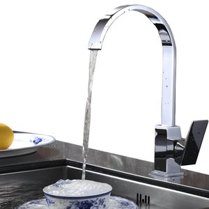 Tornera Gourmet de Bancada Pia para Banheiro Lavabo Lavatório Cozinha com Efeito Cascata Giro 360º M