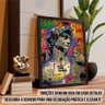 Quadro Decorativo Arte Exclusiva Estátua Grafite Pop Bitcoin - 4