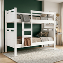 Ver imagem 4 de Beliche Solteiro com 02 Colchões Grade Reforçada Completa