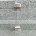 Ver mais imagens de Jogo 2 Peças Caixa Decorativa de Sintético Cinza 12.0x20.0x30.0cm Organizadora