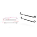 Ver mais imagens de Barra de Apoio 60cm Inox para Cadeirante E/ou Idoso