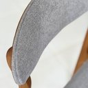 Ver imagem 2 de Conjunto com 2 Cadeiras Noronha em Madeira Maciça para Sala de Jantar Moderna Mobília
