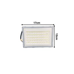 Refletor Led Modular Alta Potência Quadra Futebol Tenis:100w - 2