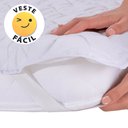 Ver imagem 3 de Kit Colchão Berço 130x60x10 Espuma Selada Antialérgico + Protetor Impermeável - Bf Colchões