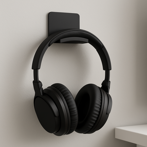 Suporte de Parede para Controle e Headset Feito em Pla Premium Resistente e Ideal para Organizacao G