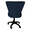 Ver imagem 4 de Poltrona Decorativa Royal Base Giratória Slk Decor Azul Royal