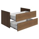 Ver imagem 6 de Kit 2 Gavetas para Guarda-Roupa Modulado Rustic Neo Madesa