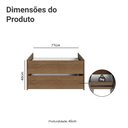 Ver imagem 2 de Kit 2 Gavetas para Guarda-Roupa Modulado Rustic Neo Madesa