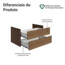 Ver imagem 3 de Kit 2 Gavetas para Guarda-Roupa Modulado Rustic Neo Madesa