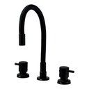 Ver imagem 1 de Misturador de Mesa Lavatório Bica Flexível Flex 1.1/2" Black Fosco (1877 Bk-99)