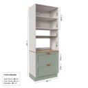 Ver imagem 4 de Torre para Microondas Arizona CabeCasa MadeiraOriginals