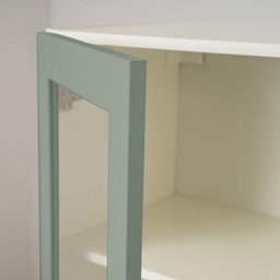 Armário Aéreo 2 Portas 135cm com Porta de Vidro Arizona CabeCasa MadeiraMadeira - 9