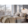 Jogo de Cama Casal King Cortex 200 Fios Bege - 1