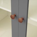 Ver imagem 7 de Armário Aéreo 2 Portas 135cm com Porta de Vidro Arizona CabeCasa MadeiraOriginals