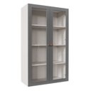 Ver imagem 2 de Armário Aéreo 2 Portas 135cm com Porta de Vidro Arizona CabeCasa MadeiraOriginals