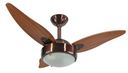 Ver imagem 1 de Ventilador de Teto Infinity Max Chocolate 3 Pás MDF Mg 110V+Controle 1005