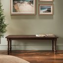 Ver imagem 3 de Banco de Madeira Maciça para Cozinha Varanda Gourmet 136cm Pés Torneados Lazuli F06 Café - Lyam Deco
