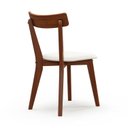 Ver imagem 2 de Cadeira Madeira Maciça Linho Rafa Yescasa