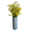 Ver imagem 6 de Kit 12 Galhos Flor Artificial Amarelo para Decoração Festa e Casamento