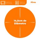 Ver imagem 3 de Pires de Porcelana Oxford Duna 14,5cm 1 Peça
