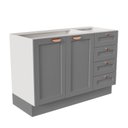 Ver imagem 2 de Balcão para Pia 120cm sem Tampo Arizona CabeCasa MadeiraOriginals