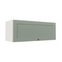 Ver imagem 1 de Armário Aéreo Planejado Porta Basculante 90cm Arizona CabeCasa MadeiraOriginals Verde/Branco/Menta