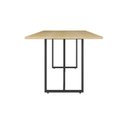 Ver imagem 5 de Mesa de Reunião Industrial 180x90cm Prime PR-23 6 Lugares Espresso Móveis