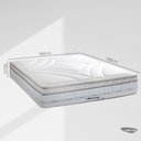 Ver imagem 3 de Colchão Queen Molas Maxspring American 158x198x33cm Herval Branco